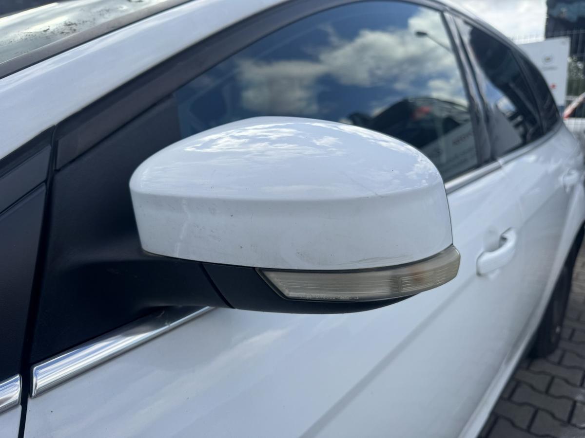 Ford Focus 3 original Au&szlig;enspiegel links Frost Wei&szlig; elektrisch verstellbar beheizt Bj.2012